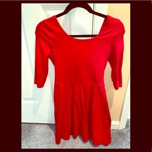 Express Red midi dress 🎉